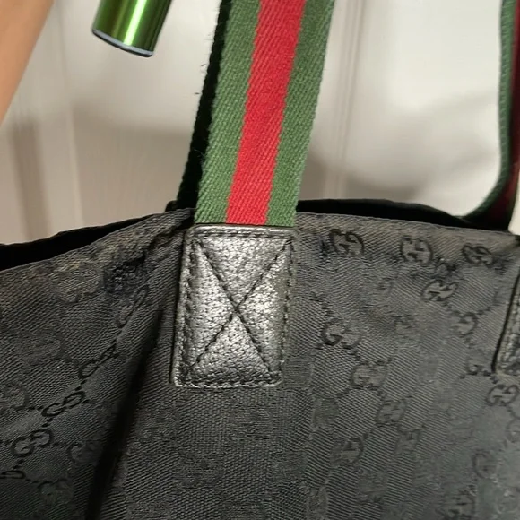 Vintage Gucci GG Canvas Web Handbag - Picture 10 of 16